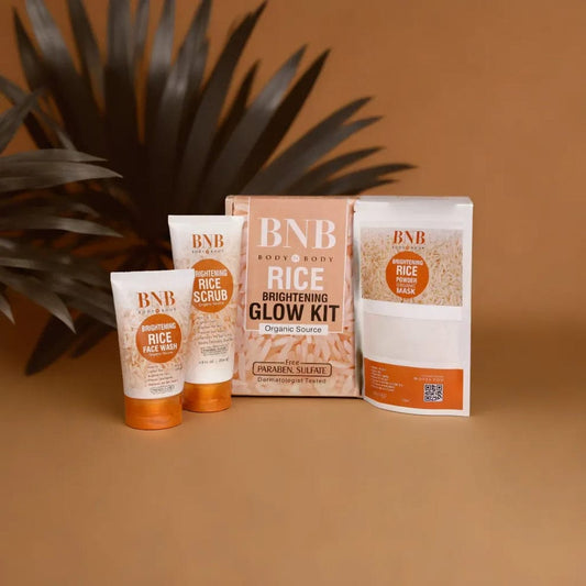 Bright & Glow Rice Extract Facial Kit