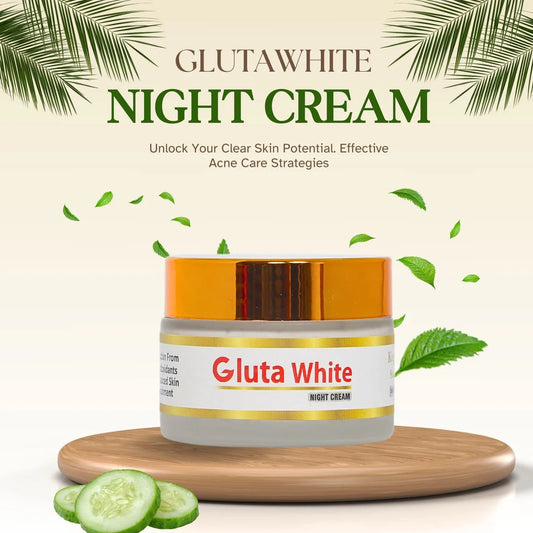 Gluta White Night Cream - Skin Whitening Cream