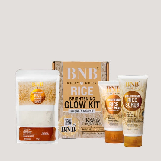 Bright & Glow Rice Extract Facial Kit